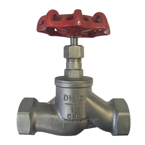 Stainless steel thread S type globe valve1